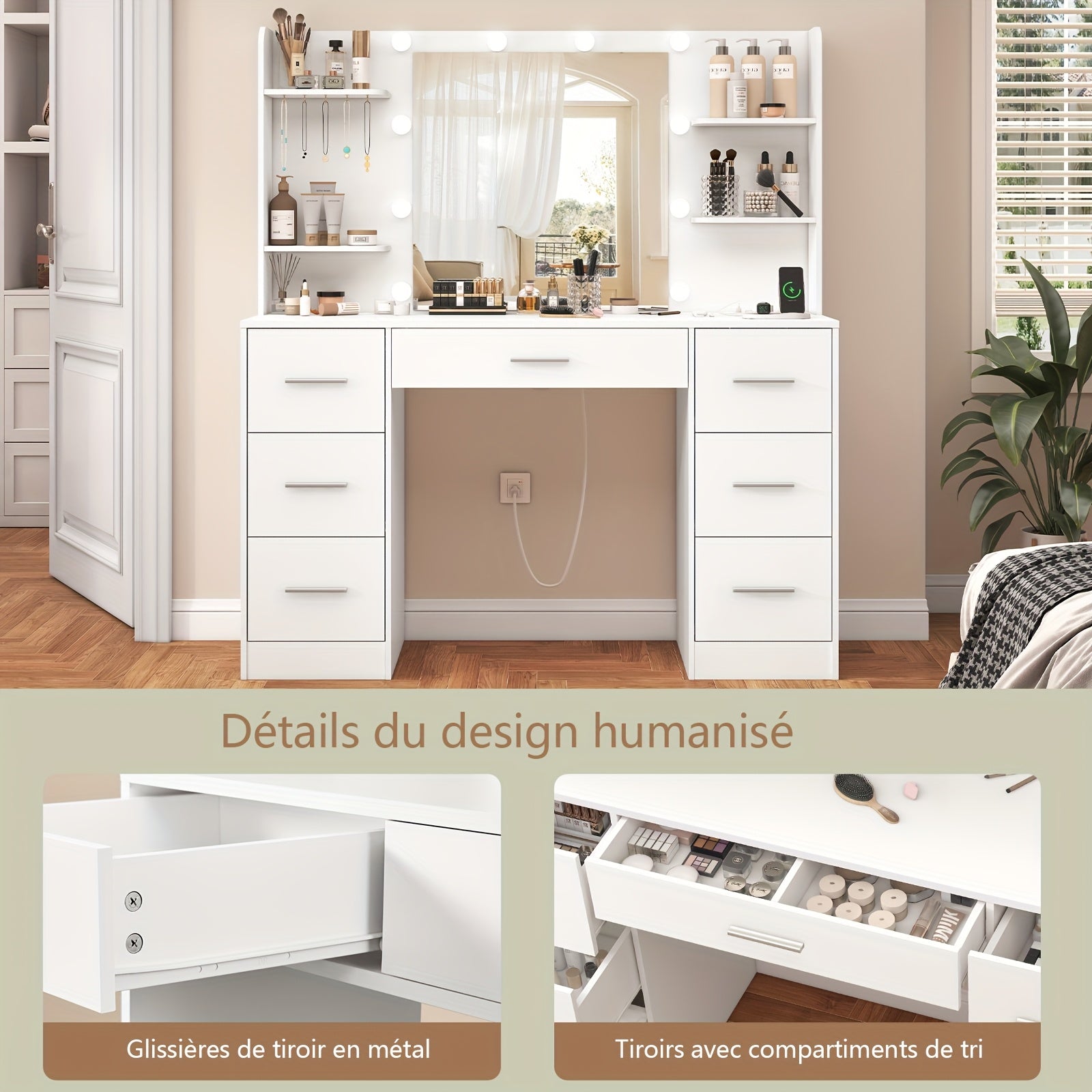 Lumière Beauty Desk Lumière Beauty Desk