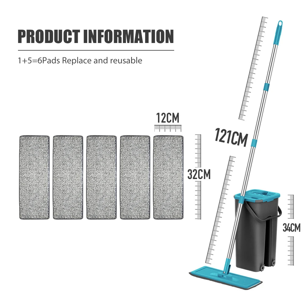 PureSwipe™ 2-in-1 Dweilset PureSwipe™ 2-in-1 Dweilset