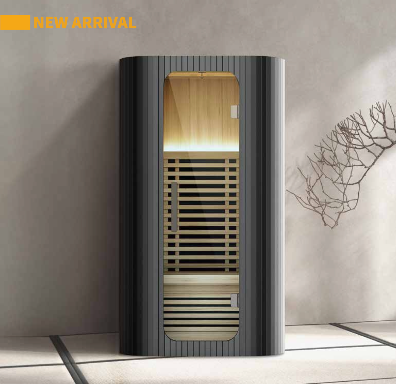 Aurora Duo Black Premium Edition – Infrarood Sauna Aurora Duo Black Premium Edition – Infrarood Sauna