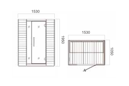 Serenity | Signature Hemlock Edition infrarood sauna Serenity | Signature Hemlock Edition infrarood sauna