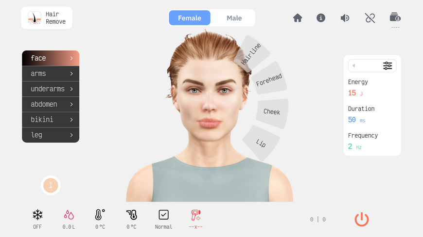 DIODE LASER ICE ALPHA PRO PLUS X 4WAVE