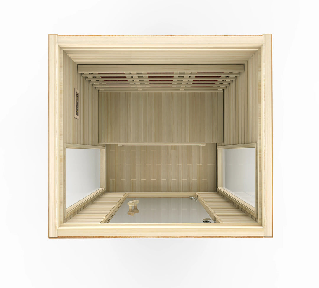 Aurora Vista Premium Hemlock | infrarood sauna