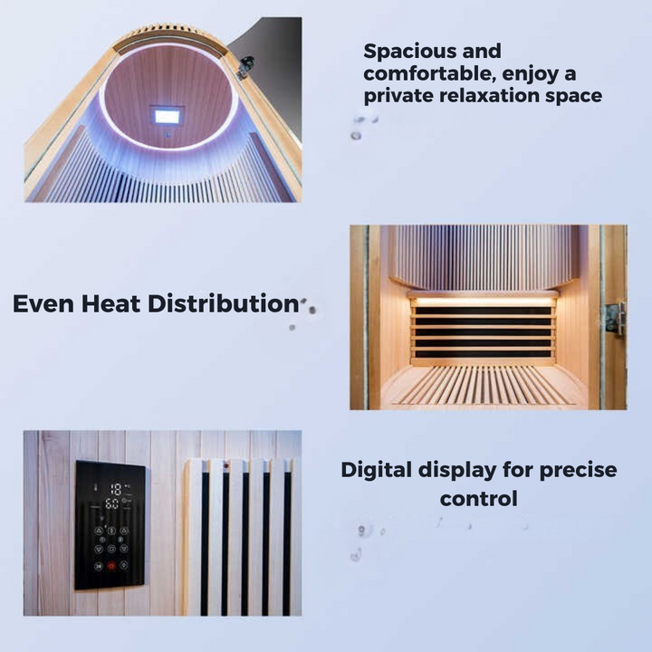 Alphasauna ALP-1020R – Luxe Infrarood sauna