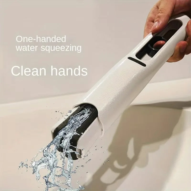 Mini Mop Krachtige Knijp Opvouwbare Vloer Wassen Huisreiniging Mops Zelfknijpen Bureaureiniger Glas Huishoudelijk Reinigingsgereedschap