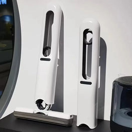 Mini Mop Krachtige Knijp Opvouwbare Vloer Wassen Huisreiniging Mops Zelfknijpen Bureaureiniger Glas Huishoudelijk Reinigingsgereedschap